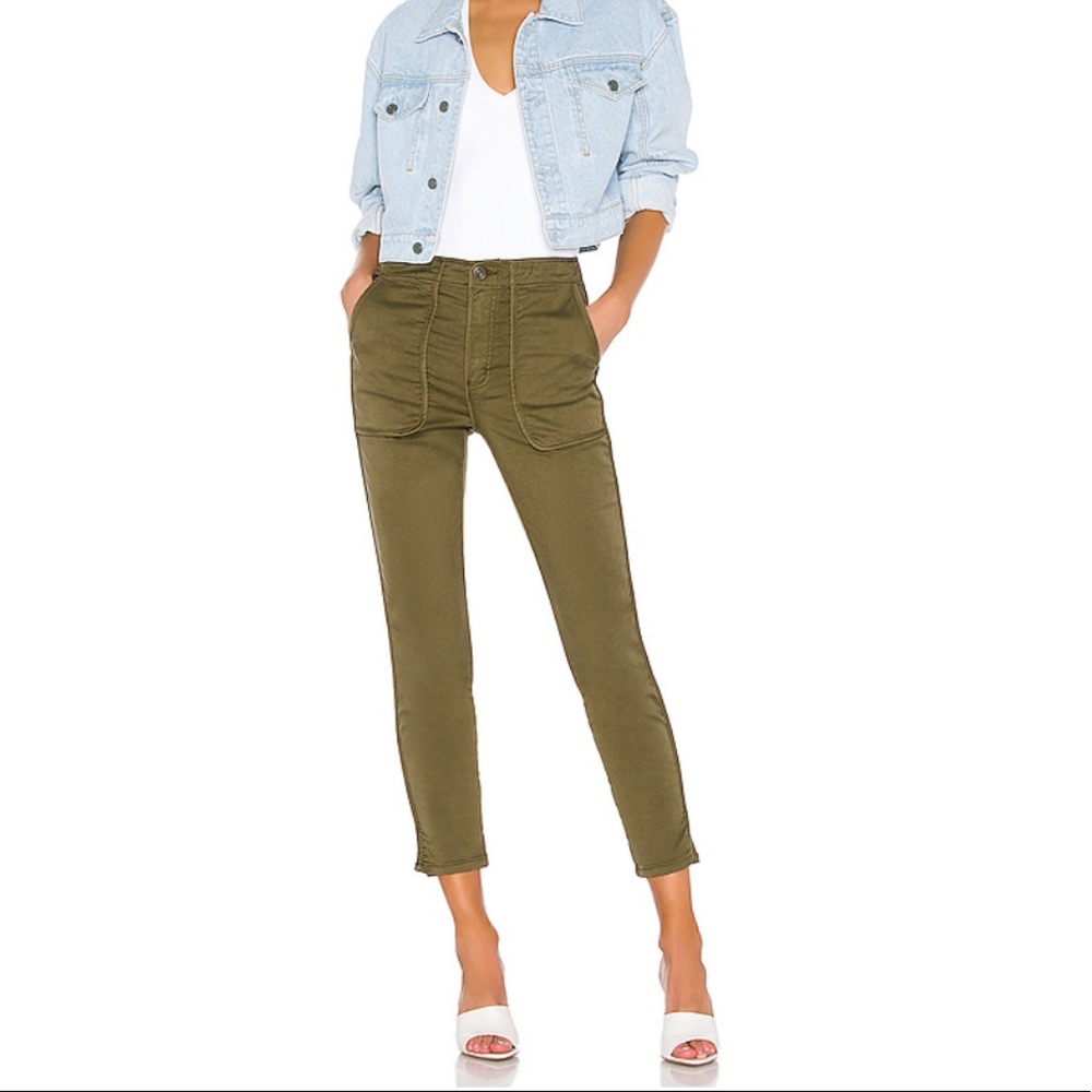 NWT Joie Andira Hi Waist Cropped Jeans Fauna Sz 26
